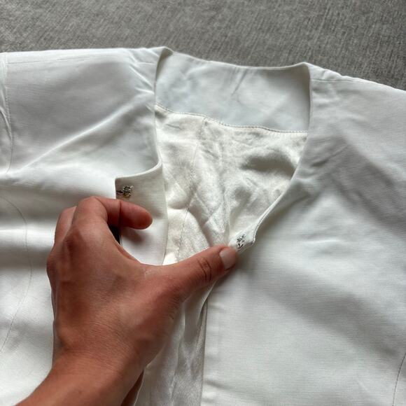 Vintage silk jacket - Picture 2 of 3